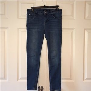 Kenzie Effortless Ankle Skinny Mid Rise Blue Jean